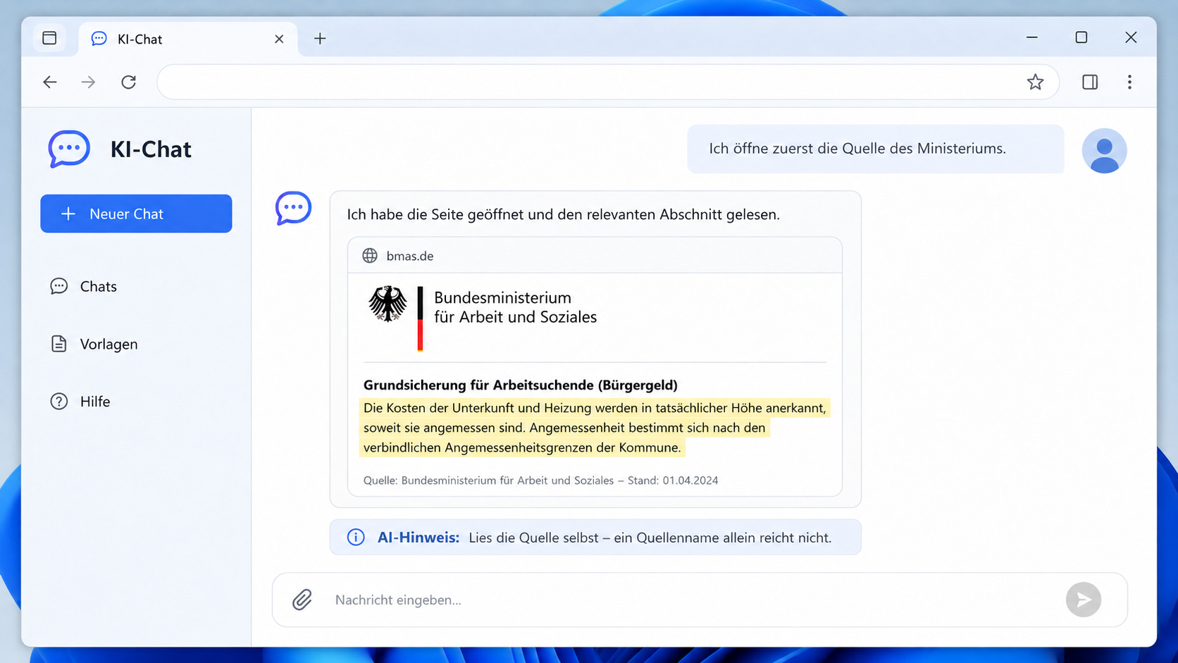 Offizielle Quelle zum gesetzlichen Mindestlohn wird geöffnet und gelesen